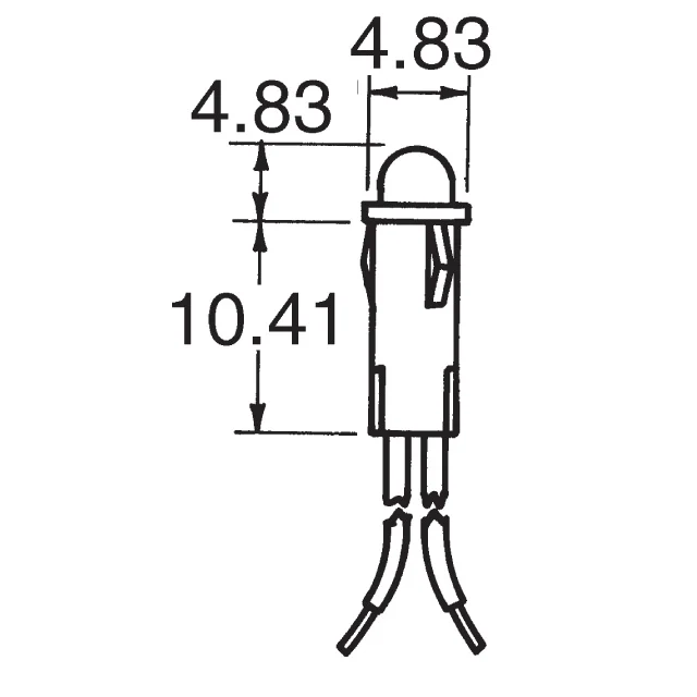 5110F1 Visual Communications Company - VCC  Voyants du panneau